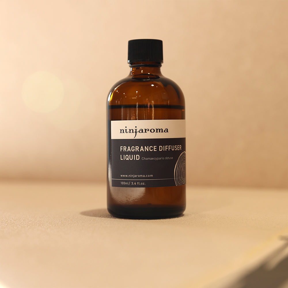 フレグランスディフューザーリキッド檜 100ml リードスティック付き